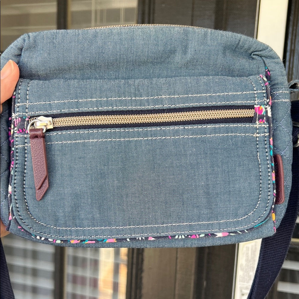 Vera Bradley VBU Chambray Crossbody